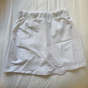 Abercrombie & Fitch White Tennis Skort